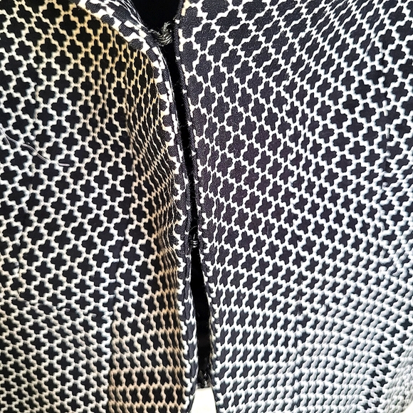 Cropped Blazer Moroccan Print - Tailored fit - Picture 4 of 7